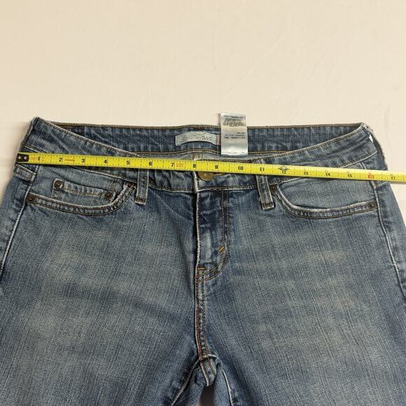 Vintage Levis 545 Women's 10M Low Boot Cut Stretch Blue Medium Wash Denim Jeans - Picture 16 of 16